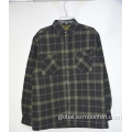 Checked Winter Jackets For Man Windproof Checked Print Men's Winter Cotton Padding Jackets Supplier